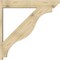Ekena Millwork Funston Slat Rough Sawn Outlooker, Douglas Fir, 8"W x 48"D x 48"H OUT08X48X48FST06RDF - alternate 4